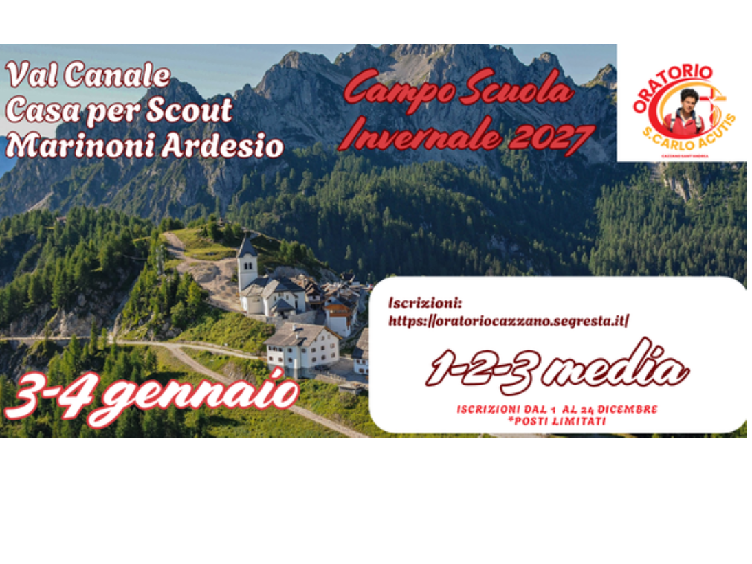Ritiro Invernale a Marinoni 2027 - Ardesio
