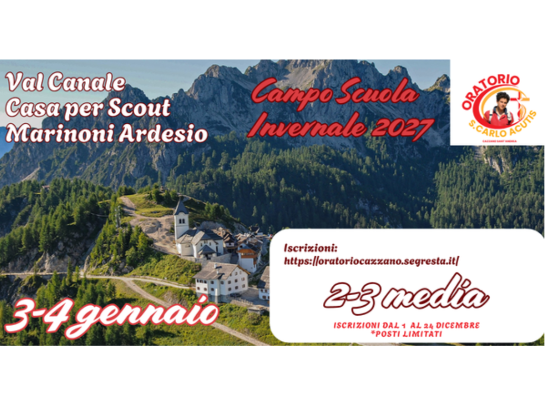 Ritiro Invernale a Marinoni 2027 - Ardesio